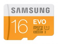 SAMSUNG microSD 16GB EVO UHS-1 MB-MP16DC/EU Memória kártya / Pendrive - MicroSD / MicroSDHC kártya - 302647