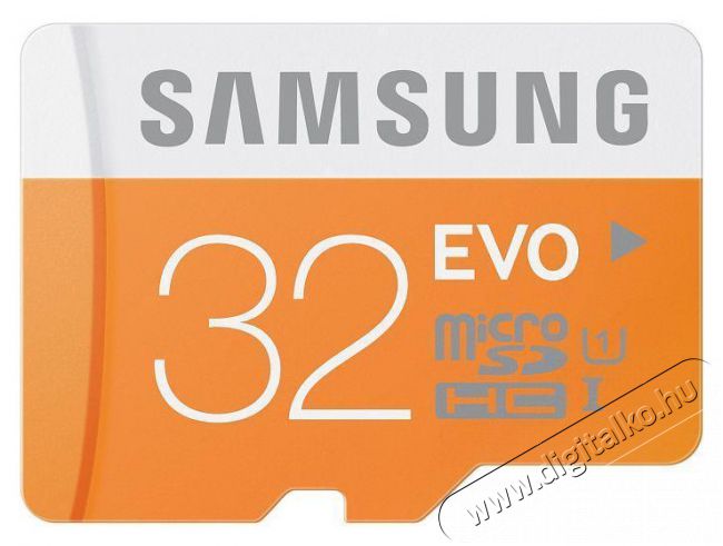 SAMSUNG microSD 32GB Evo UHS-I:1 MB-MP32D/EU Memória kártya / Pendrive - MicroSD / MicroSDHC kártya - 302755