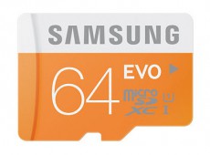 SAMSUNG microSDXC 64GB EVO Class 10 UHS-1 MB-MP64DA/EU memóriakártya + adapter Memória kártya / Pendrive - MicroSD / MicroSDHC kártya - 302761