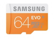 SAMSUNG microSDHC 64GB EVO Class 10 UHS-1 MB-MP64D/EU memóriakártya Memória kártya / Pendrive - MicroSD / MicroSDHC kártya - 302760