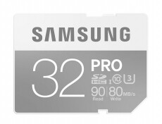 SAMSUNG 32GB SD Pro MB-SG32E/EU memóriakártya Memória kártya / Pendrive - SD / SDHC / SDXC kártya - 302759
