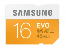SAMSUNG microSD 16GB Evo UHS-I:1 MB-SP16D/EU Memória kártya / Pendrive - MicroSD / MicroSDHC kártya - 302750