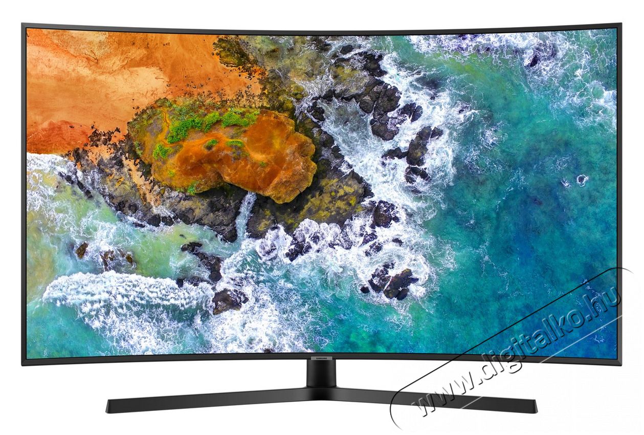 SAMSUNG UE55NU7502UXXH Ultra HD Smart LED ívelt televízió Televíziók - LED televízió - UHD 4K felbontású - 346165