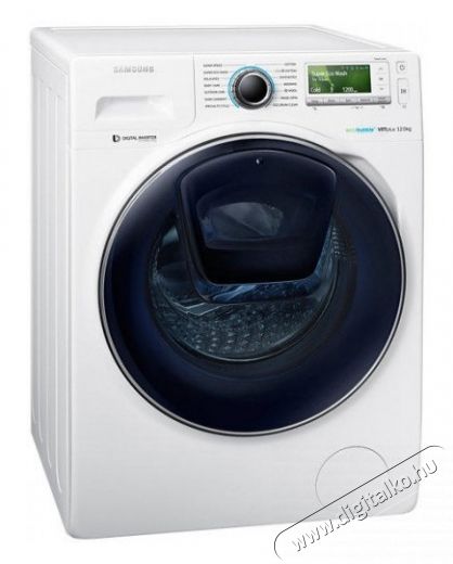 SAMSUNG WW12K8412OW/LE mosógép Háztartás / Otthon / Kültér - Mosógép / szárítógép - Elöltöltős normál (60cm-ig) mosógép - 306563