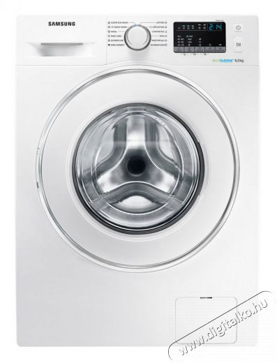SAMSUNG WW60J4210JW1LE elöltöltős mosógép Háztartás / Otthon / Kültér - Mosógép / szárítógép - Elöltöltős keskeny (45cm-ig) mosógép - 344613