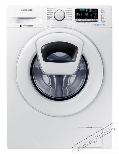 SAMSUNG WW90K5410WW/LE elöltöltős mosógép Háztartás / Otthon / Kültér - Mosógép / szárítógép - Elöltöltős normál (60cm-ig) mosógép - 306569