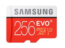SAMSUNG 256GB SD Micro EVO+ (SDXC Class10) (MB-MC256DA/EU) memória kártya adapterrel Memória kártya / Pendrive - MicroSD / MicroSDHC kártya - 312899