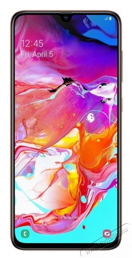 SAMSUNG Galaxy A70 128GB Dual SIM (SM-A705FZOUXEH) okostelefon - korall Egy&eacute;b - Nem forgalmazzuk ! - 350231