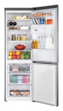 SAMSUNG RB33J3830SA/EF hűtőszekrény Konyhai termékek - Hűtő, fagyasztó (szabadonálló) - Alulfagyasztós kombinált hűtő - 294120