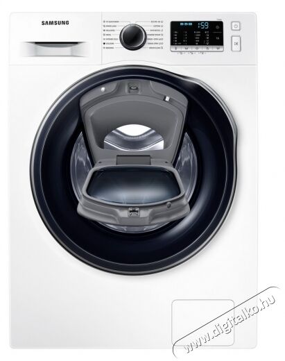 SAMSUNG WW8NK52E0VW/LE AddWash elöltöltős mosógép Háztartás / Otthon / Kültér - Mosógép / szárítógép - Elöltöltős keskeny (45cm-ig) mosógép - 363992