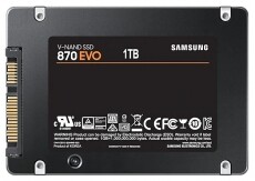SAMSUNG 1000GB SATA3 2,5 870 EVO (MZ-77E1T0B/EU) SSD Egyéb - Nem forgalmazzuk ! - 369771
