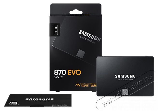 SAMSUNG 1000GB SATA3 2,5 870 EVO (MZ-77E1T0B/EU) SSD Egyéb - Nem forgalmazzuk ! - 369771