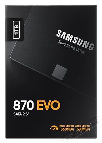 SAMSUNG 1000GB SATA3 2,5 870 EVO (MZ-77E1T0B/EU) SSD Iroda és számítástechnika - Adattároló / merevlemez - SSD