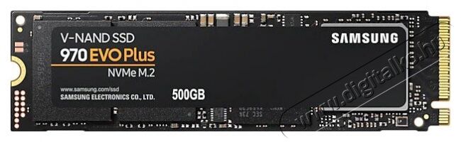 SAMSUNG 500GB NVMe 1.3 M.2 2280 970 EVO Plus (MZ-V7S500BW) SSD Iroda és számítástechnika - Adattároló / merevlemez - SSD - 369822