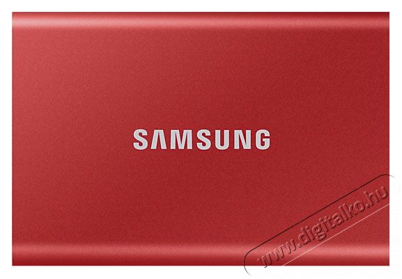 SAMSUNG 500GB USB 3.2 (MU-PC500R/WW) T7 külső SSD - piros Iroda és számítástechnika - Adattároló / merevlemez - Külső SSD