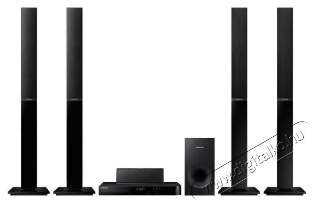 SAMSUNG HT-J4550/EN 5.1 Blu-Ray házimozi rendszer Audio-Video / Hifi / Multimédia - Házimozi - Blu-Ray házimozi szett - 302657