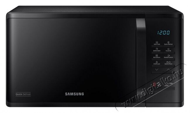 SAMSUNG MS23K3513AK/EO mikrohullámú sütő Konyhai termékek - Mikrohullámú sütő - Mikrohullámú sütő (szabadonálló) - 341908