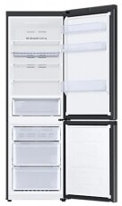 SAMSUNG RB34T672DBN/EF alulfagyasztós hűtőszekrény Konyhai termékek - Hűtő, fagyasztó (szabadonálló) - Alulfagyasztós kombinált hűtő - 364396