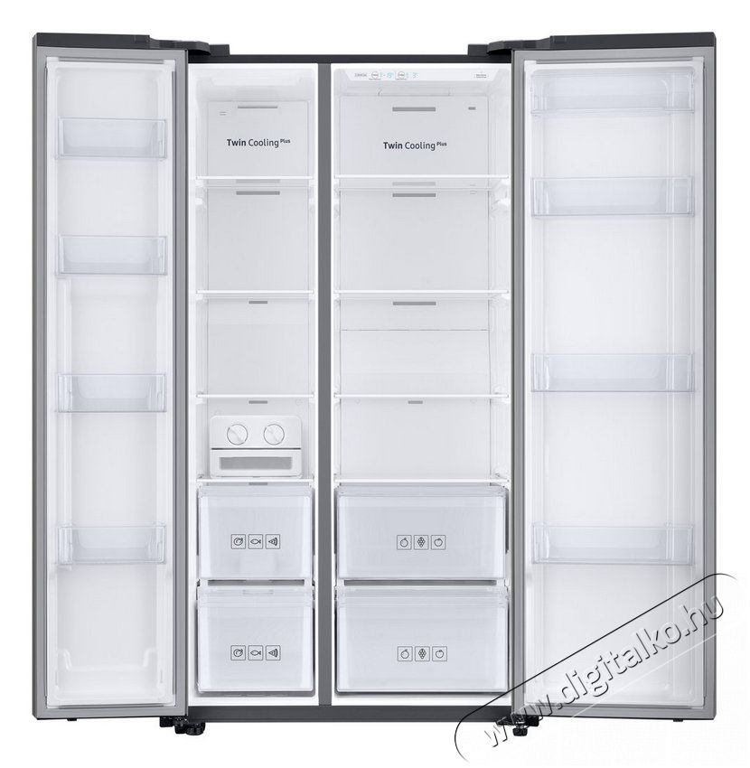 SAMSUNG RS66N8100S9/EF No Frost Side by Side hűtőszekrény Konyhai termékek - Hűtő, fagyasztó (szabadonálló) - Amerikai típusú Side By Side hűtő - 339488