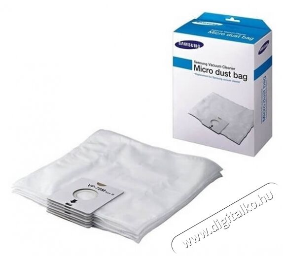 SAMSUNG VCA-VP78MS porzsák (6 db) Háztartás / Otthon / Kültér - Porszívó / takarítógép - Porzsák / portartály - 326403