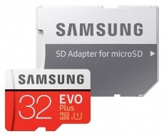 SAMSUNG 32GB micro SD EVO Plus memória kártya adapterrel Memória kártya / Pendrive - MicroSD / MicroSDHC kártya - 338777