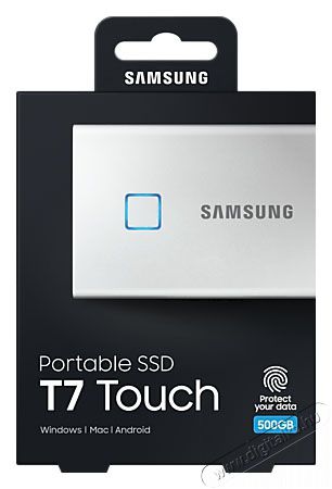SAMSUNG 500GB USB 3.2 (MU-PC500S/WW) ujjlenyomatolvasós T7 Touch külső SSD - ezüst Egyéb - Nem forgalmazzuk ! - 369828