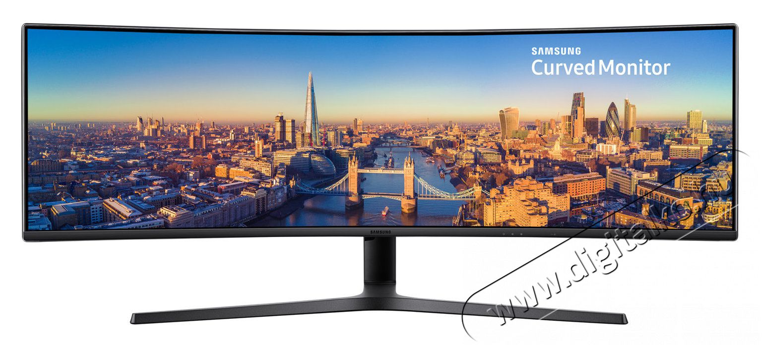 SAMSUNG LC49J890DKUXEN Ultrawide 4K LED ívelt kijelzős monitor Iroda és számítástechnika - Monitor - 21:9 Ultrawide monitor - 339643