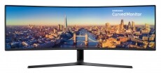 SAMSUNG LC49J890DKUXEN Ultrawide 4K LED ívelt kijelzős monitor Iroda és számítástechnika - Monitor - 21:9 Ultrawide monitor - 339643