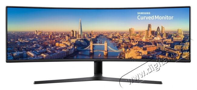 SAMSUNG LC49J890DKUXEN Ultrawide 4K LED ívelt kijelzős monitor Iroda és számítástechnika - Monitor - 21:9 Ultrawide monitor - 339643
