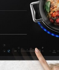 SAMSUNG NZ64N9777BK/E2 indukciós főzőlap Konyhai termékek - Sütő-főzőlap, tűzhely (beépíthető) - Indukciós főzőlap (beépíthető) - 348935