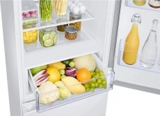 SAMSUNG RB34T670DWW/EF alulfagyasztós hűtőszekrény Konyhai termékek - Hűtő, fagyasztó (szabadonálló) - Alulfagyasztós kombinált hűtő - 364395