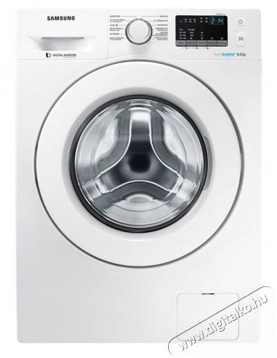 SAMSUNG WW60J4210LW1/LE elöltöltős mosógép Háztartás / Otthon / Kültér - Mosógép / szárítógép - Elöltöltős keskeny (45cm-ig) mosógép - 344403