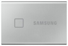 SAMSUNG 1000GB USB 3.2 (MU-PC1T0S/WW) ujjlenyomatolvasós T7 Touch külső SSD - ezüst Egyéb - Nem forgalmazzuk ! - 369776