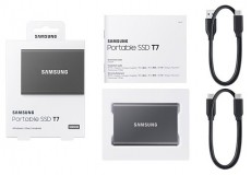 SAMSUNG 500GB USB 3.2 (MU-PC500T/WW) T7 külső SSD - szürke Egyéb - Nem forgalmazzuk ! - 369829