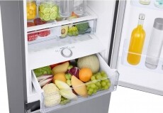 SAMSUNG RB38T676CS9/EF alulfagyasztós hűtőszekrény Konyhai termékek - Hűtő, fagyasztó (szabadonálló) - Alulfagyasztós kombinált hűtő - 364401