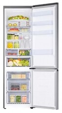 SAMSUNG RB38T676CS9/EF alulfagyasztós hűtőszekrény Konyhai termékek - Hűtő, fagyasztó (szabadonálló) - Alulfagyasztós kombinált hűtő - 364401