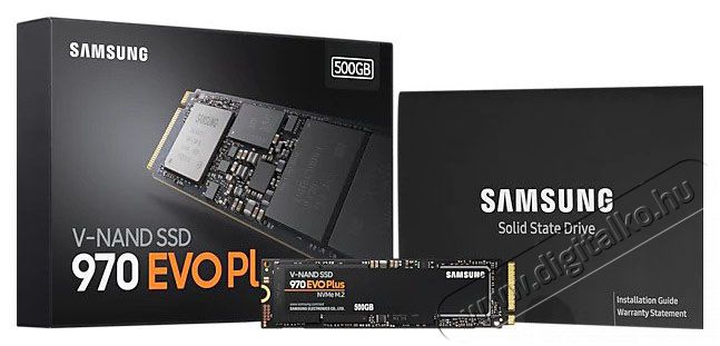 SAMSUNG 500GB NVMe 1.3 M.2 2280 970 EVO Plus (MZ-V7S500BW) SSD Egyéb - Nem forgalmazzuk ! - 369822