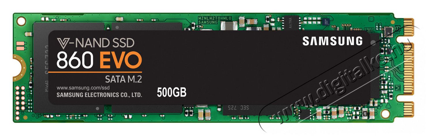 SAMSUNG 860 EVO M.2 500GB (MZ-N6E500BW) SSD Egyéb - Nem forgalmazzuk ! - 334111