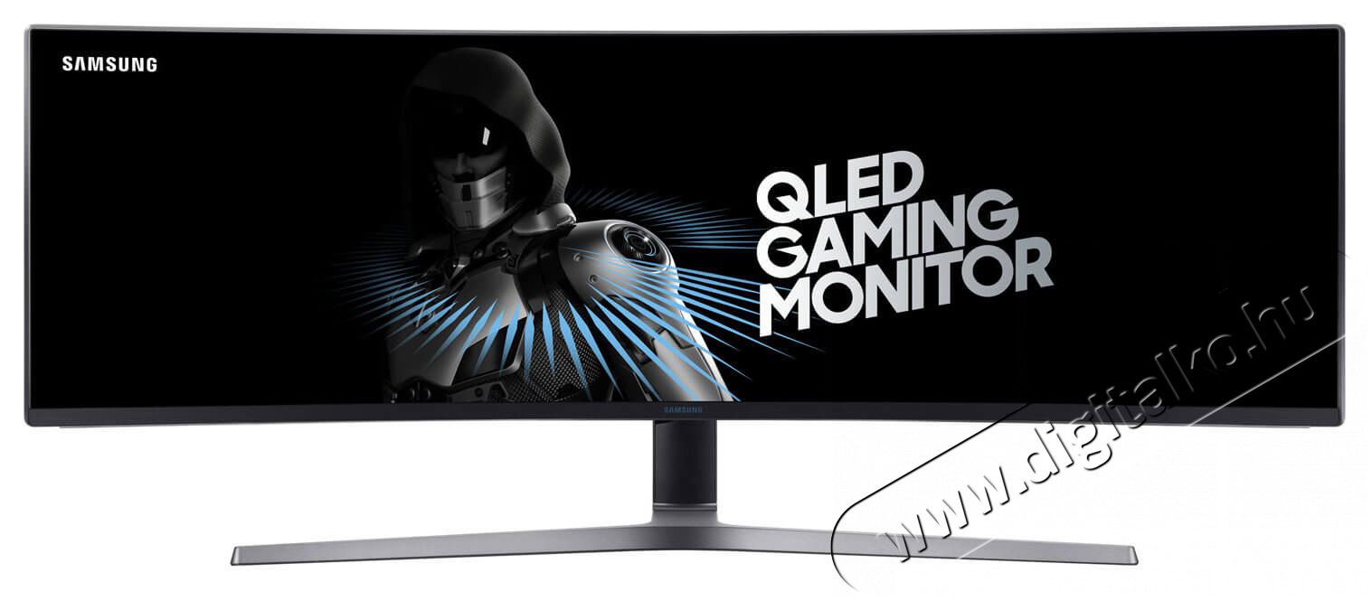 SAMSUNG 49 C49HG90DMU QLED 144Hz ívelt kijelzős gamer monitor Iroda és számítástechnika - Monitor - 21:9 Ultrawide monitor - 339642