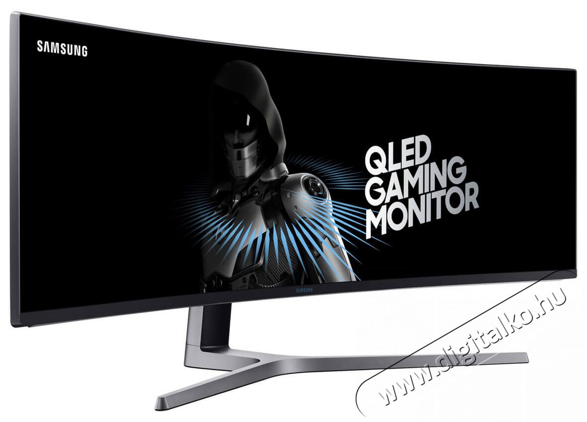 SAMSUNG 49 C49HG90DMU QLED 144Hz ívelt kijelzős gamer monitor Iroda és számítástechnika - Monitor - 21:9 Ultrawide monitor - 339642