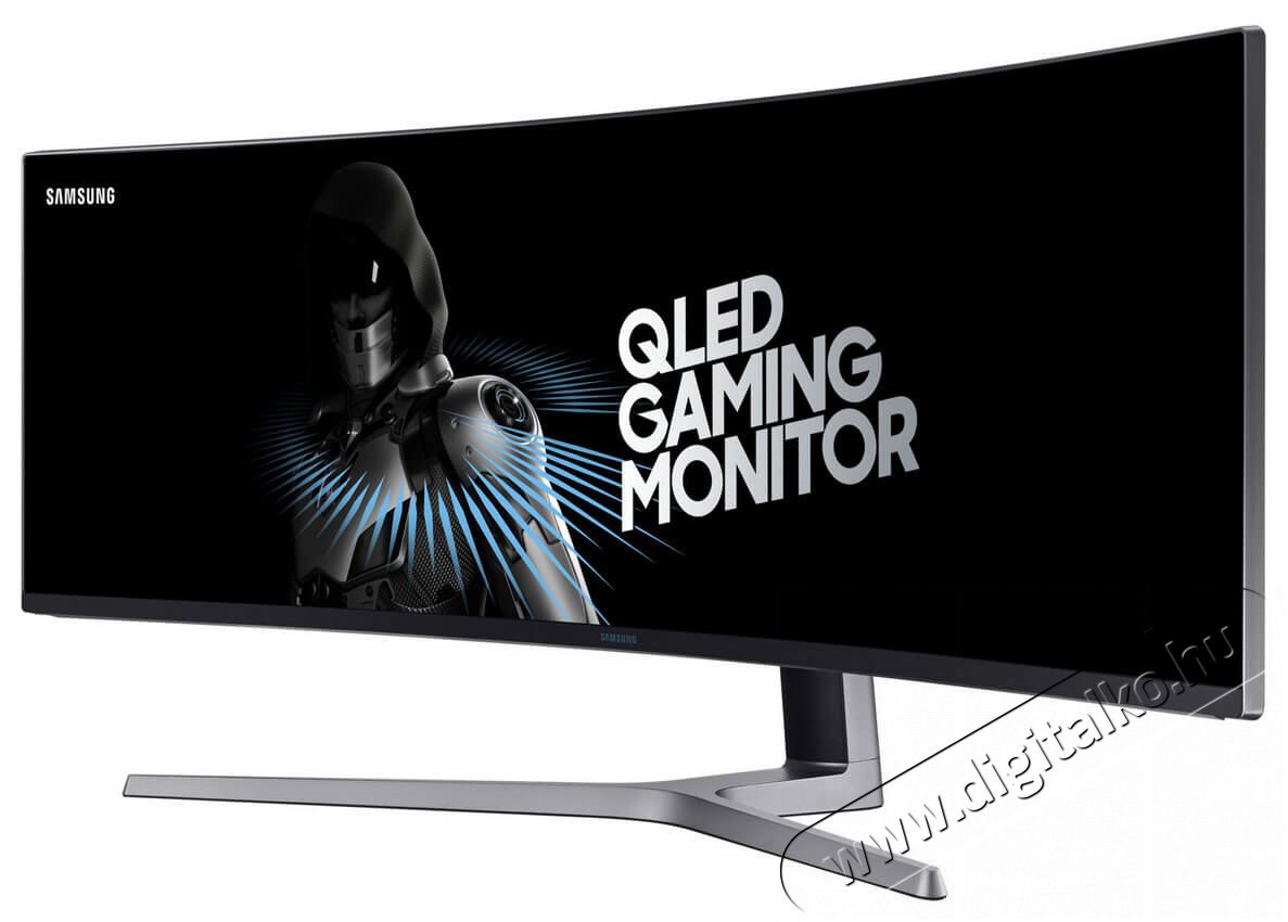 SAMSUNG 49 C49HG90DMU QLED 144Hz ívelt kijelzős gamer monitor Iroda és számítástechnika - Monitor - 21:9 Ultrawide monitor - 339642