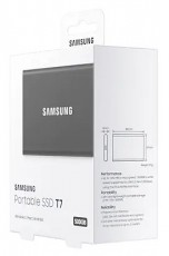 SAMSUNG 500GB USB 3.2 (MU-PC500T/WW) T7 külső SSD - szürke Egyéb - Nem forgalmazzuk ! - 369829