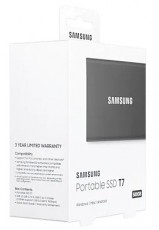 SAMSUNG 500GB USB 3.2 (MU-PC500T/WW) T7 külső SSD - szürke Egyéb - Nem forgalmazzuk ! - 369829