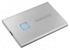 SAMSUNG 500GB USB 3.2 (MU-PC500S/WW) ujjlenyomatolvasós T7 Touch külső SSD - ezüst Egyéb - Nem forgalmazzuk ! - 369828