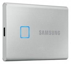 SAMSUNG 500GB USB 3.2 (MU-PC500S/WW) ujjlenyomatolvasós T7 Touch külső SSD - ezüst Egyéb - Nem forgalmazzuk ! - 369828