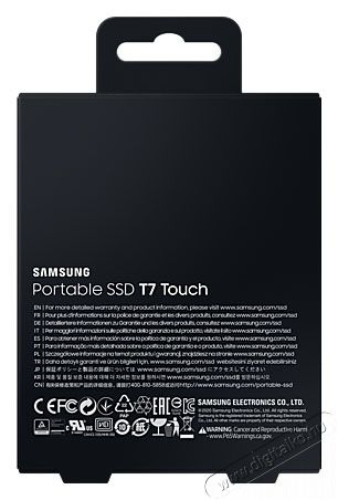 SAMSUNG 500GB USB 3.2 (MU-PC500S/WW) ujjlenyomatolvasós T7 Touch külső SSD - ezüst Egyéb - Nem forgalmazzuk ! - 369828