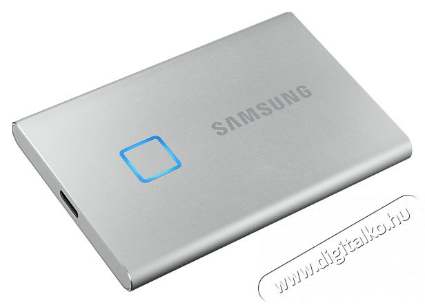 SAMSUNG 500GB USB 3.2 (MU-PC500S/WW) ujjlenyomatolvasós T7 Touch külső SSD - ezüst Iroda és számítástechnika - Adattároló / merevlemez - Külső SSD