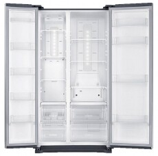 SAMSUNG RS57K4000SA/EF hűtőszekrény Konyhai termékek - Hűtő, fagyasztó (szabadonálló) - Amerikai típusú Side By Side hűtő - 306529