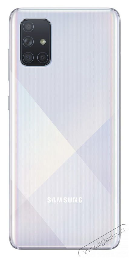 SAMSUNG Galaxy A71 128GB Dual SIM (SM-A715FZSUXEH) okostelefon - ezüst Egyéb - Nem forgalmazzuk ! - 360761