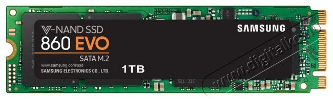 SAMSUNG 860 EVO 1000GB M.2 SATA (MZ-N6E1T0BW) SSD Iroda és számítástechnika - Adattároló / merevlemez - SSD - 334094